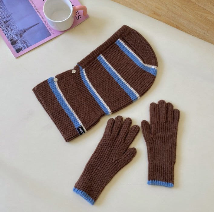 Miso - Korean Children Fashion - #Kfashion4kids - Line Figer Gloves - 10