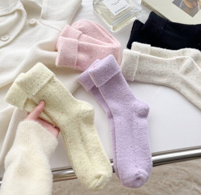 Miso - Korean Children Fashion - #childofig - Mom Honey Socks - 2