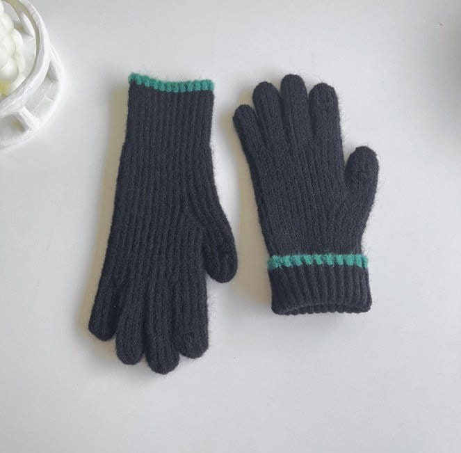 Miso - Korean Children Fashion - #discoveringself - Line Figer Gloves - 5