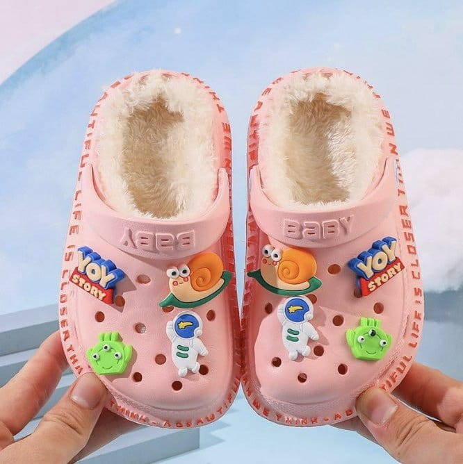 Miso - Korean Children Fashion - #discoveringself - Boa Fluffy Shoes - 4
