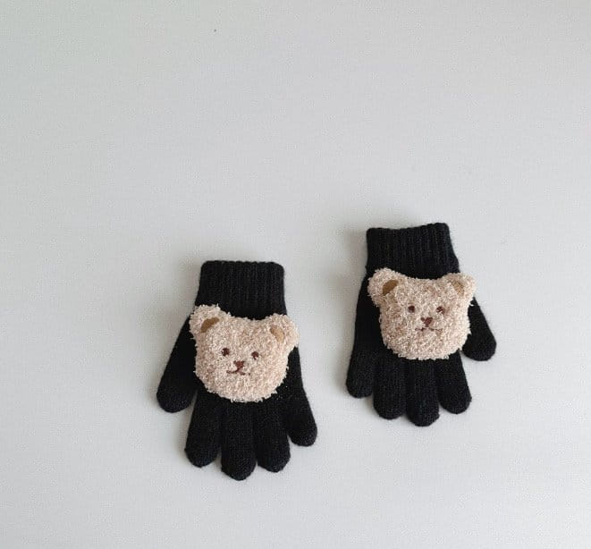 Miso - Korean Children Fashion - #kidzfashiontrend - Head Bear Finger Gloves - 3