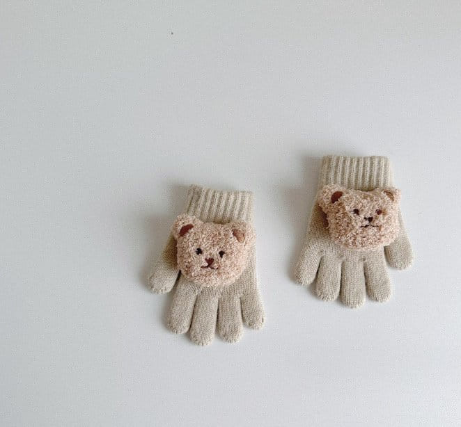 Miso - Korean Children Fashion - #littlefashionista - Head Bear Finger Gloves - 5