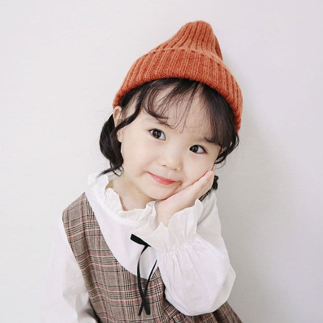 Miso - Korean Children Fashion - #littlefashionista - Muzi Rib Beanie - 3