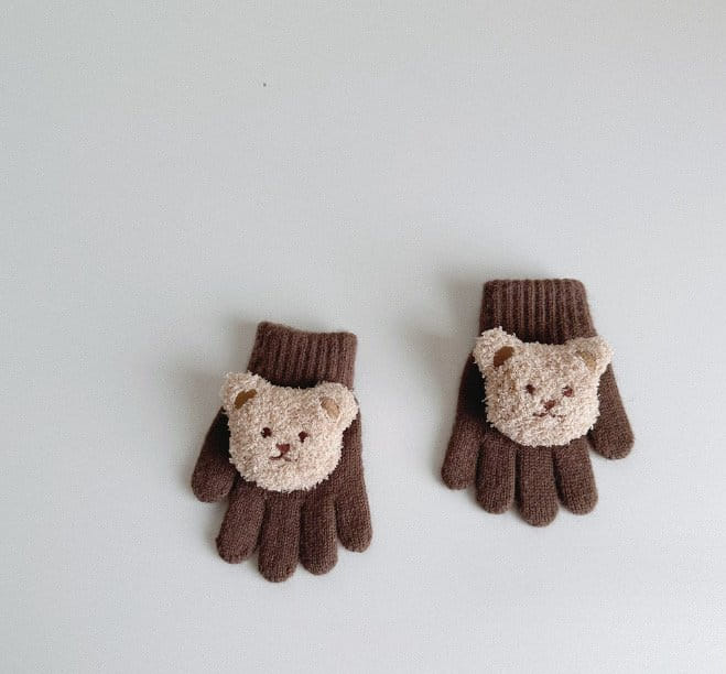 Miso - Korean Children Fashion - #magicofchildhood - Head Bear Finger Gloves - 6