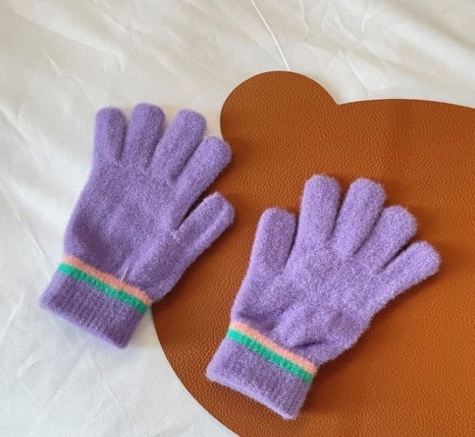 Miso - Korean Children Fashion - #prettylittlegirls - Modern Finger Gloves - 3