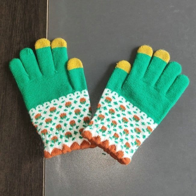 Miso - Korean Children Fashion - #toddlerclothing - Flower Finger Gloves - 3