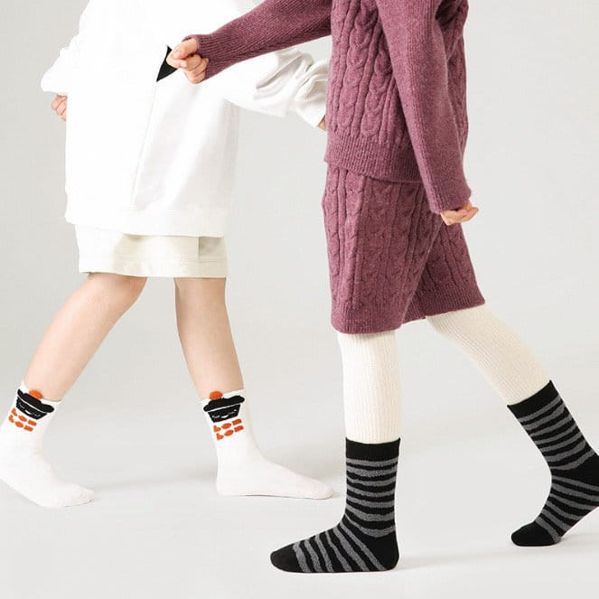 Miso - Korean Children Fashion - #toddlerclothing - 1571 Cake Socks Set - 7