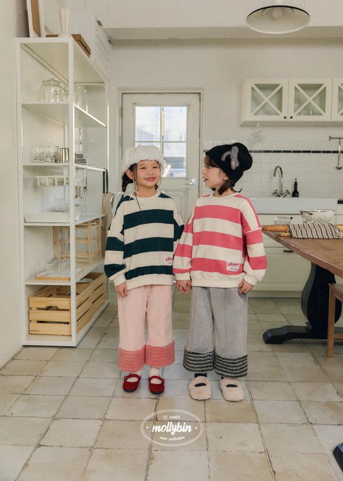 Mollybin - Korean Children Fashion - #kidsstore - Teddy Color Pants