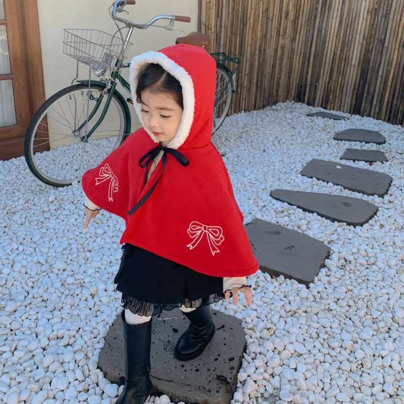 Momo Ann - Korean Children Fashion - #Kfashion4kids - Santa Cape - 6