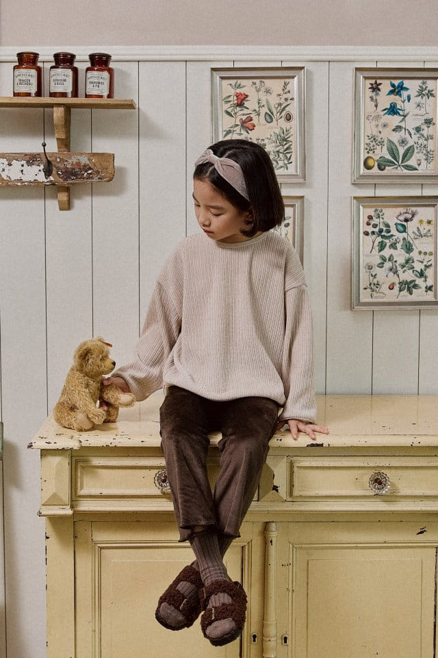 Mon Atelier - Korean Children Fashion - #childrensboutique - Latte Tee - 8