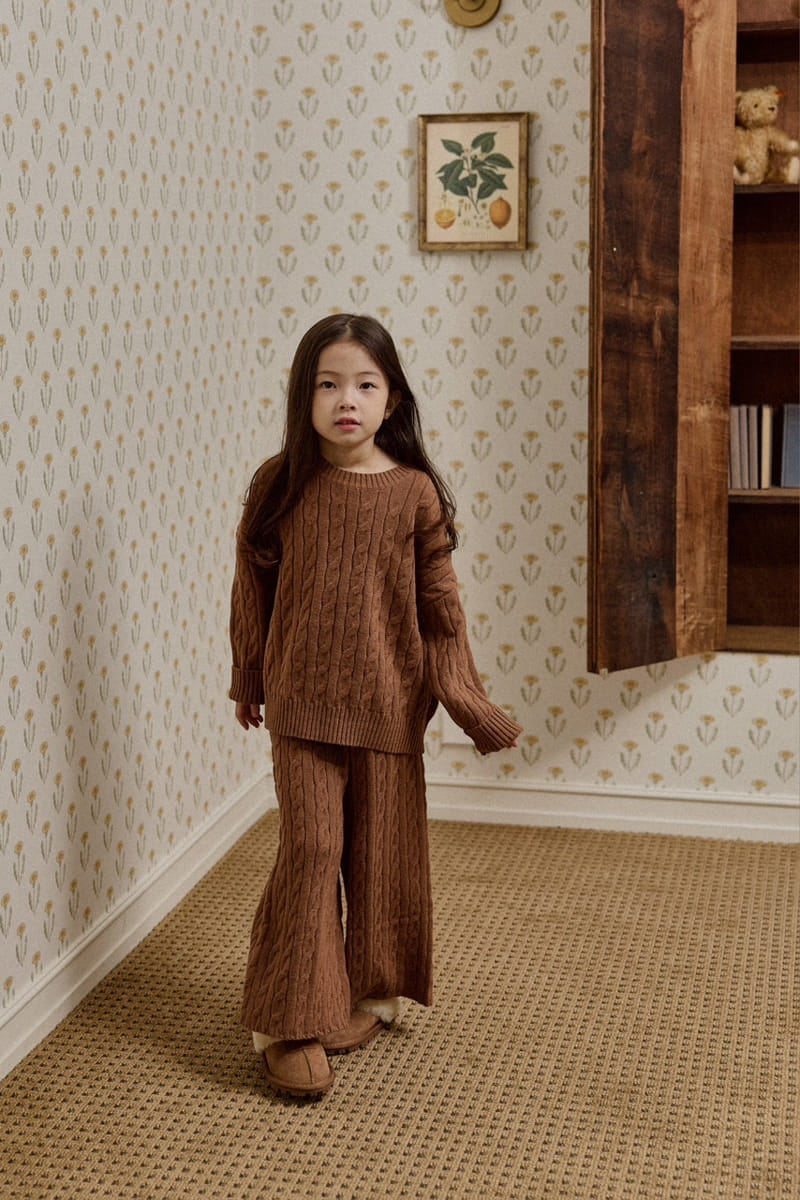 Mon Atelier - Korean Children Fashion - #designkidswear - Sunday Morinnig Set with Mom