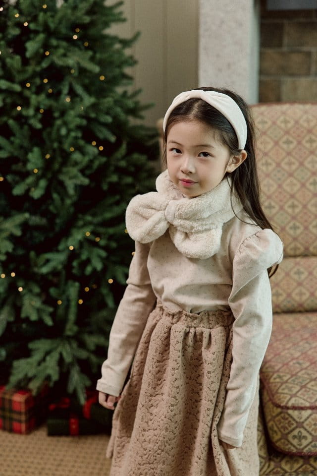 Mon Atelier - Korean Children Fashion - #discoveringself - Velvet Hairband - 2