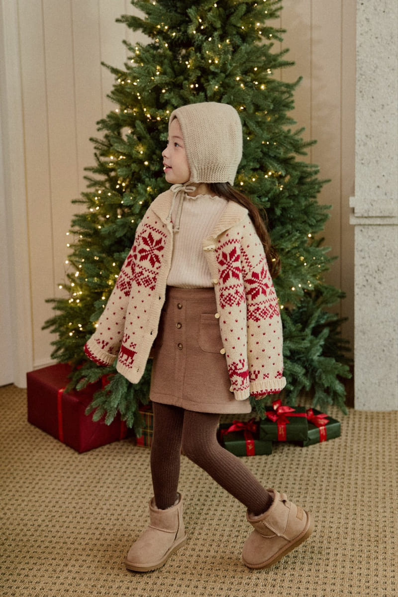 Mon Atelier - Korean Children Fashion - #discoveringself - Nordic Cardigan - 6