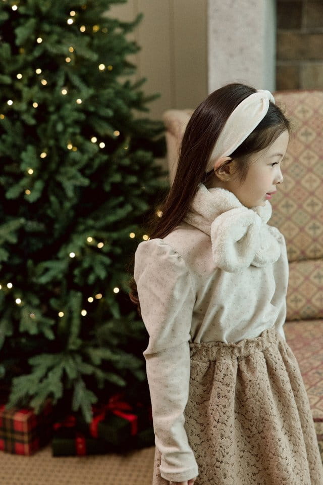 Mon Atelier - Korean Children Fashion - #fashionkids - Velvet Hairband - 3