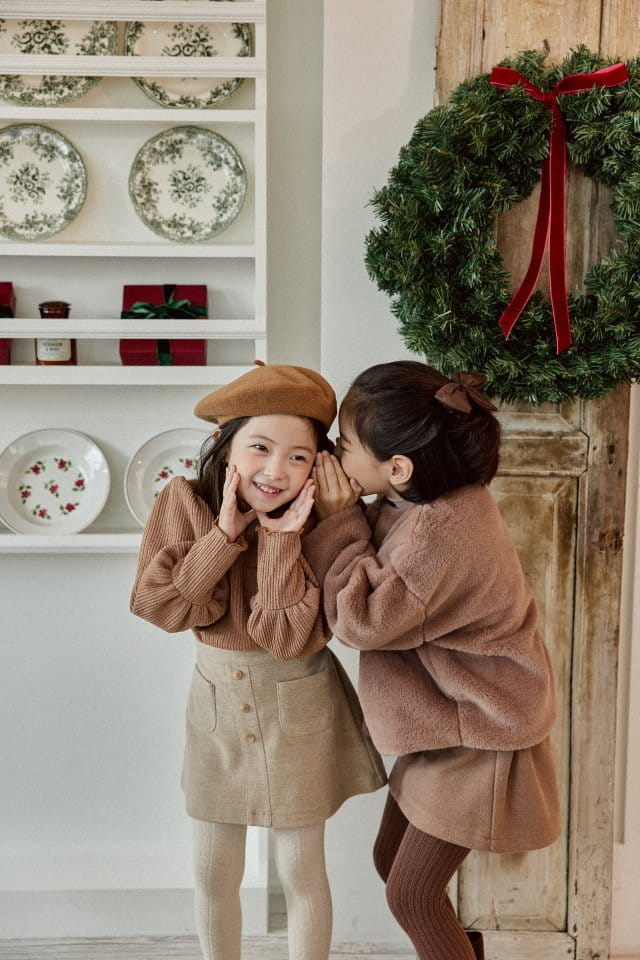 Mon Atelier - Korean Children Fashion - #kidsshorts - Picaso Beret Hat - 7