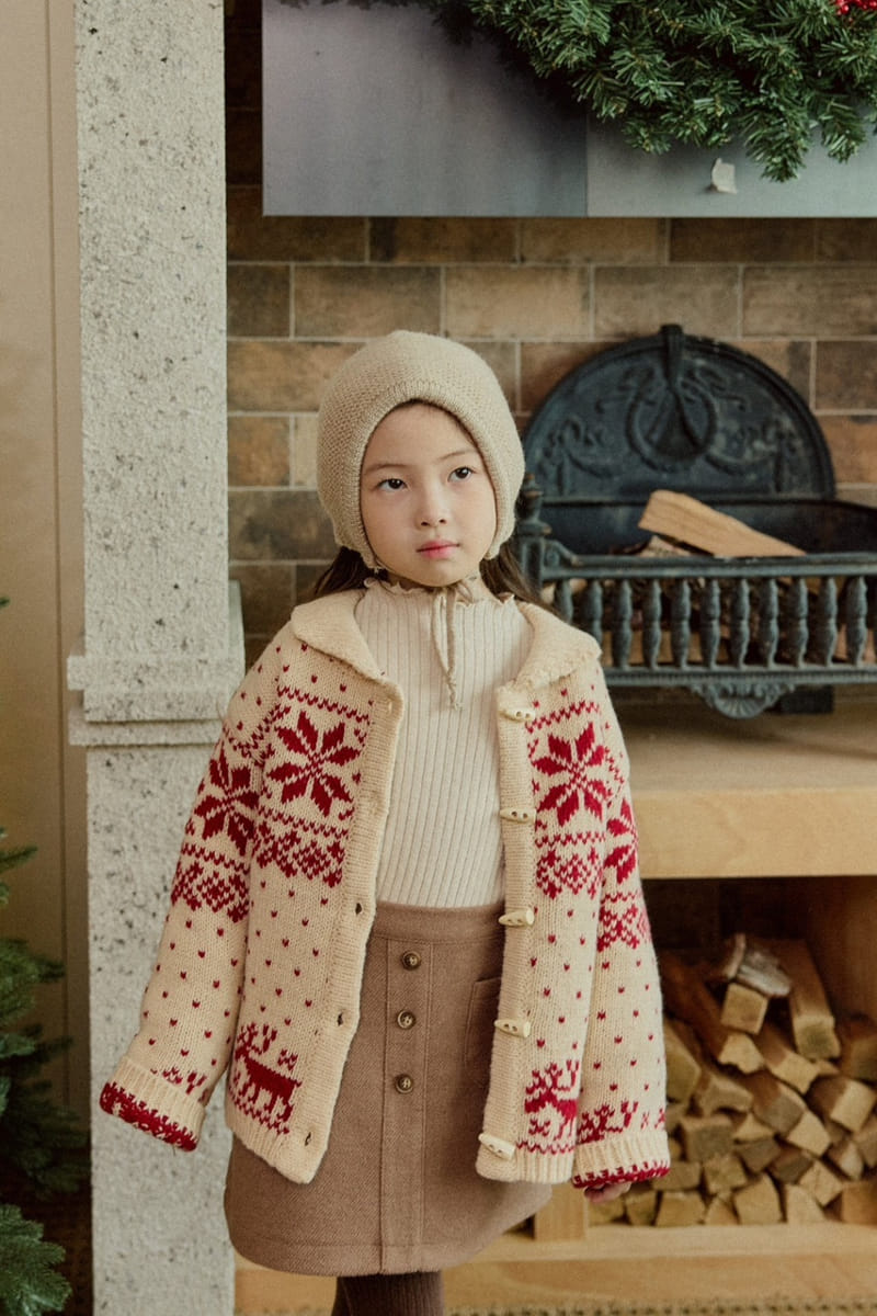 Mon Atelier - Korean Children Fashion - #kidsshorts - Nordic Cardigan - 8