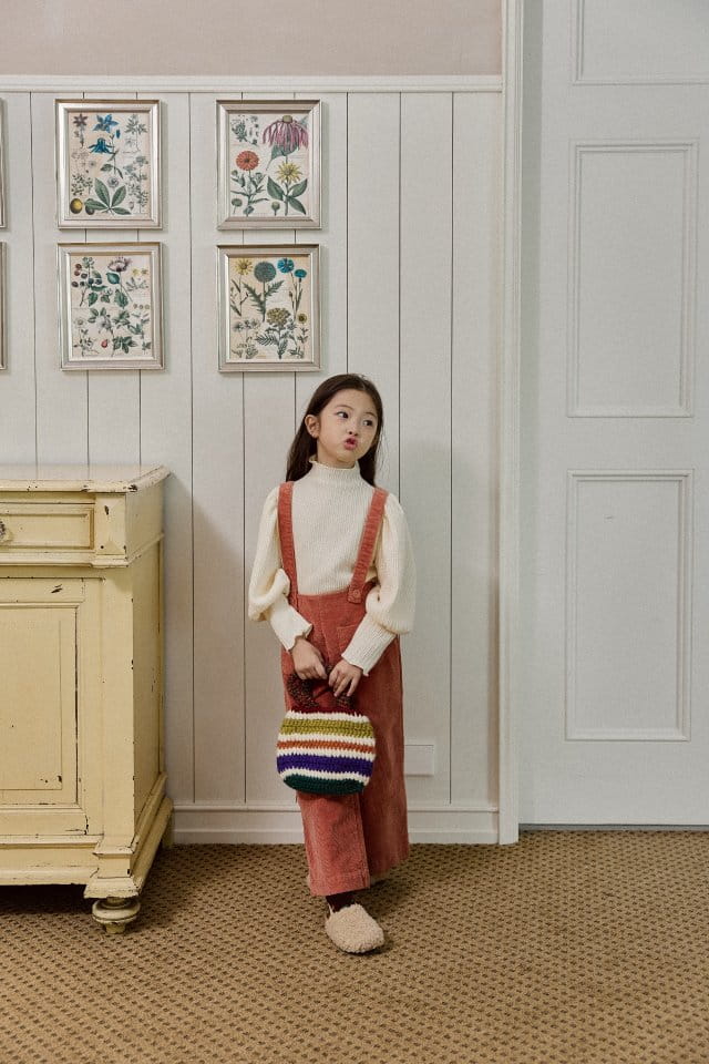 Mon Atelier - Korean Children Fashion - #kidsstore - Knit Tote Bag