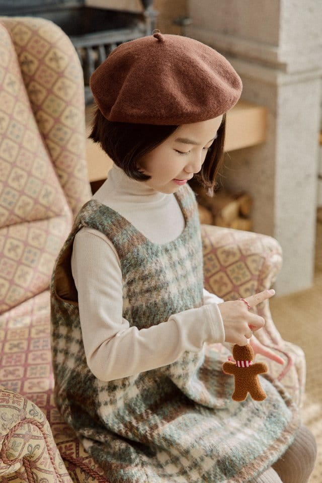 Mon Atelier - Korean Children Fashion - #magicofchildhood - Picaso Beret Hat - 12