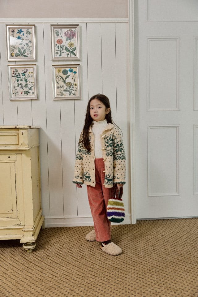 Mon Atelier - Korean Children Fashion - #minifashionista - Knit Tote Bag - 6