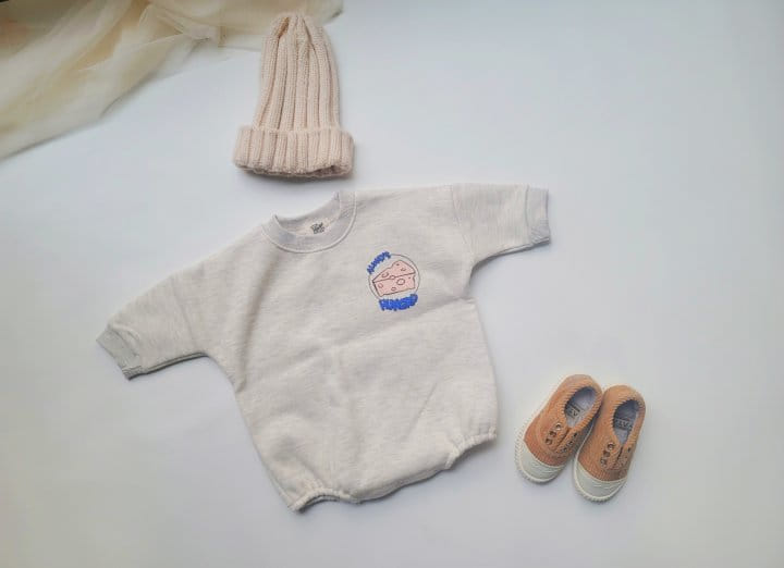 Moran - Korean Baby Fashion - #babyclothing - Cheese Jerry Body Suit - 3