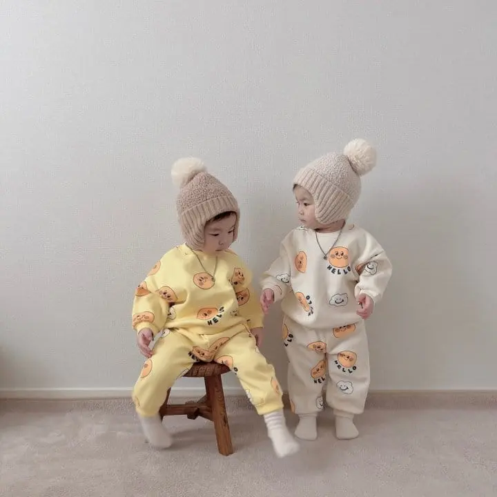 Moran - Korean Children Fashion - #childofig - Cloud Smile Set - 6