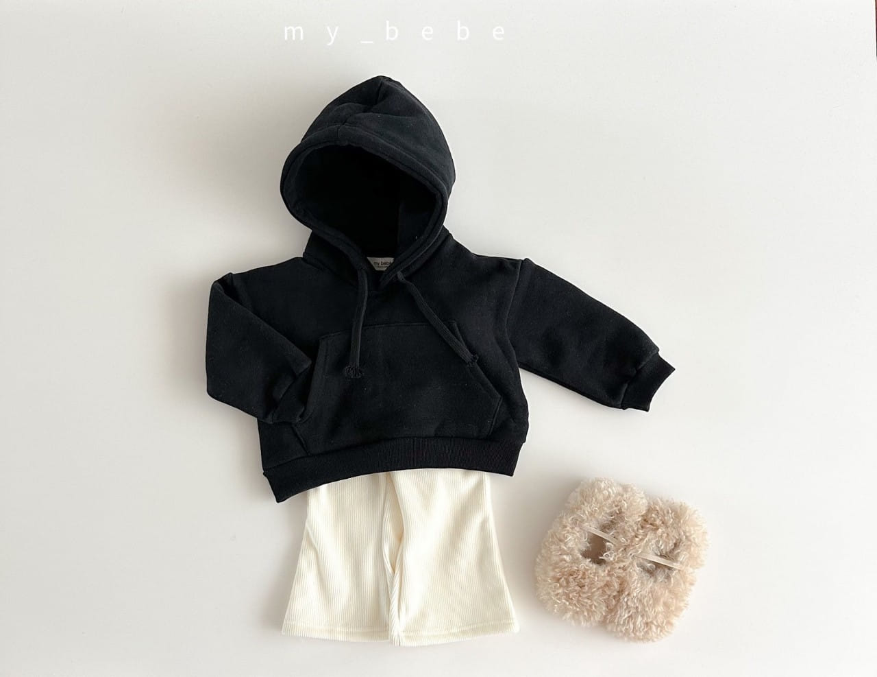 My Bebe - Korean Baby Fashion - #babyboutique - Fleece Hoody - 8