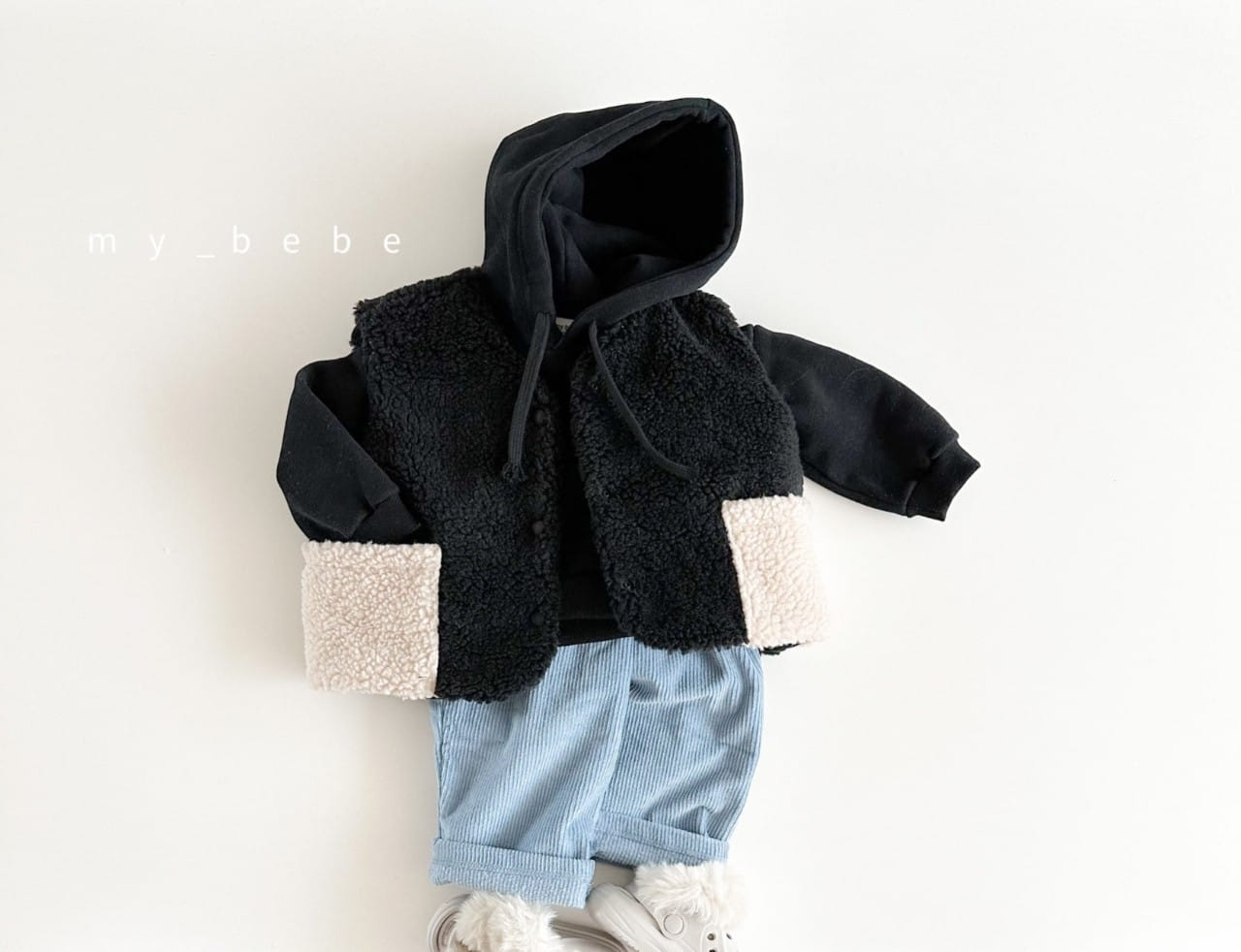 My Bebe - Korean Baby Fashion - #babyboutique - Fleece Hoody - 9