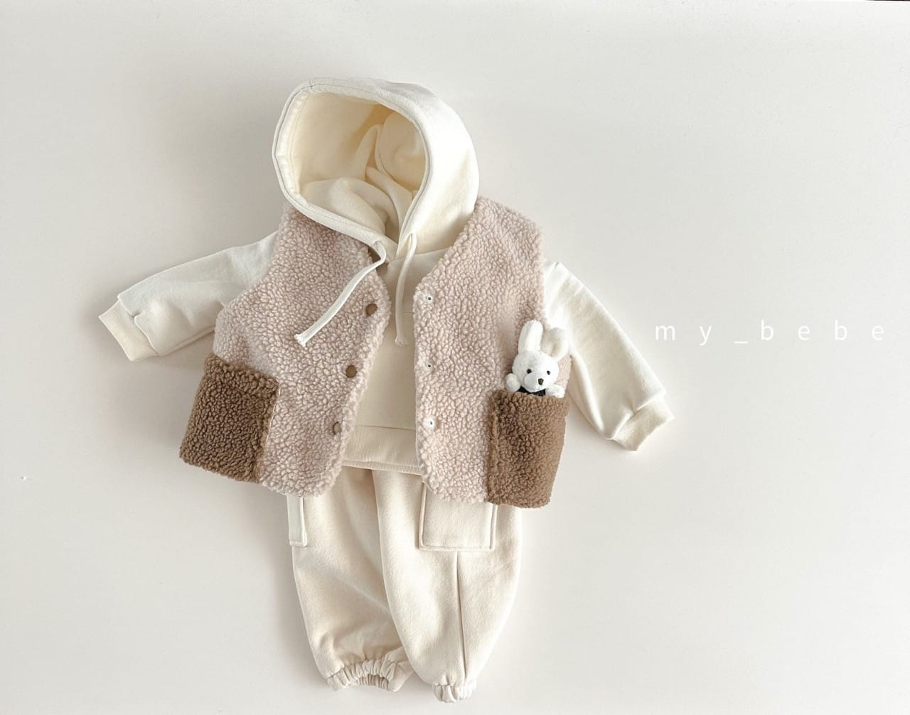 My Bebe - Korean Baby Fashion - #babyoninstagram - Fleece Hoody