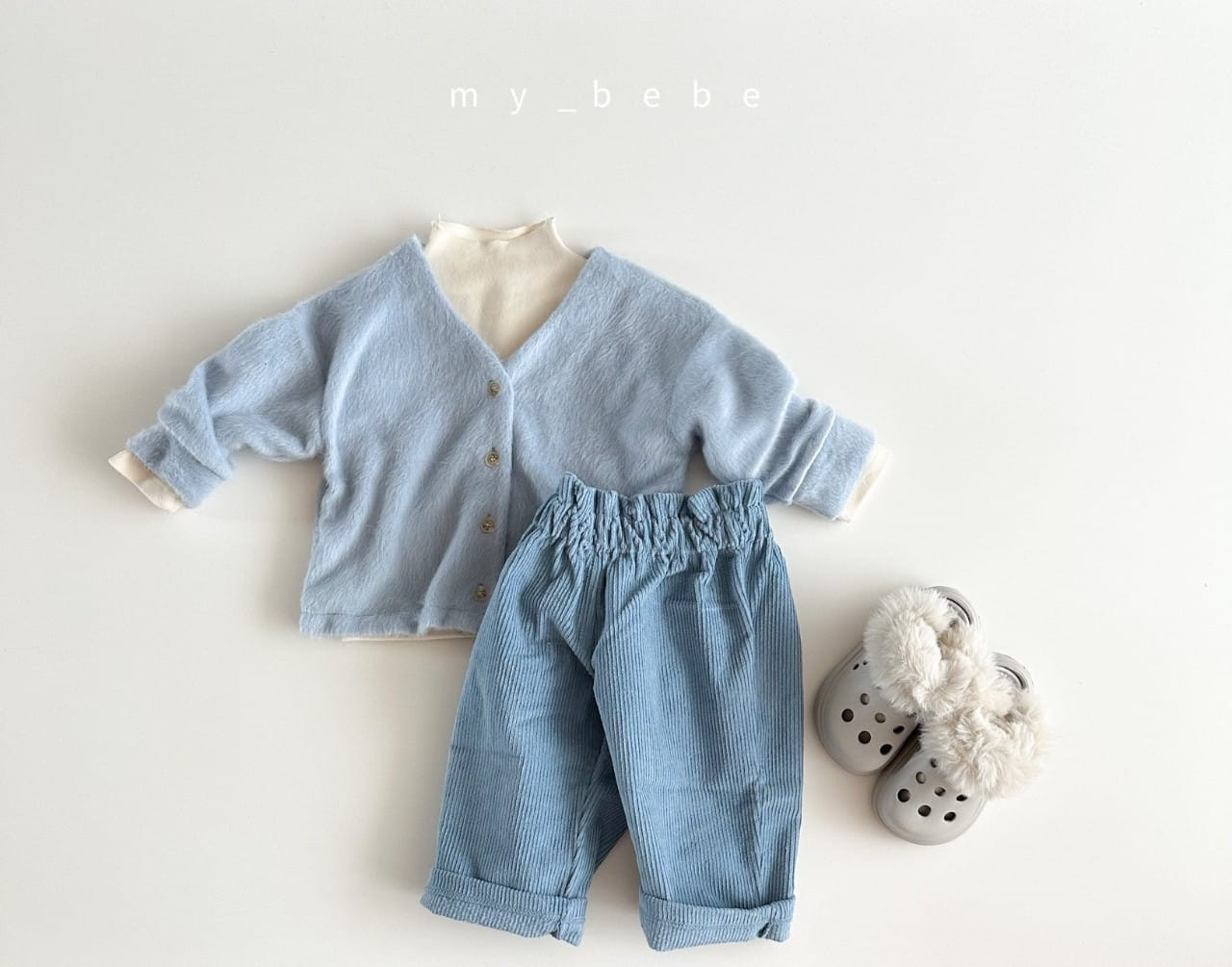 My Bebe - Korean Baby Fashion - #babyoutfit - Bookle Cardigan - 4