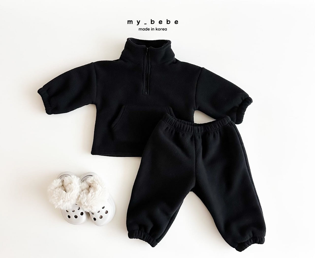 My Bebe - Korean Baby Fashion - #babywear - Anorak Top Bottom Set - 3