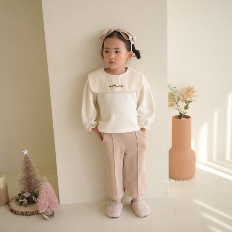 Neneru - Korean Baby Fashion - #babyboutique - Tini Collar Tee - 7