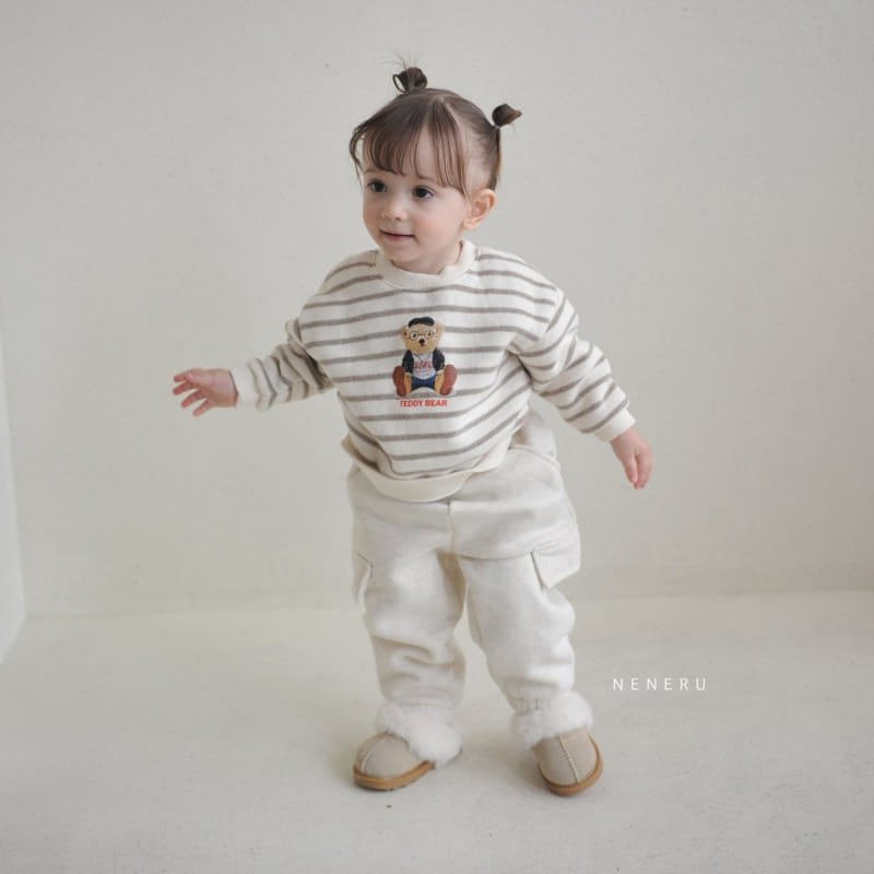 Neneru - Korean Baby Fashion - #babyboutique - Teddy St Sweatshirt Bebe - 7