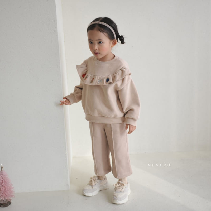 Neneru - Korean Baby Fashion - #babyboutique - Bear Cherry Tee - 2