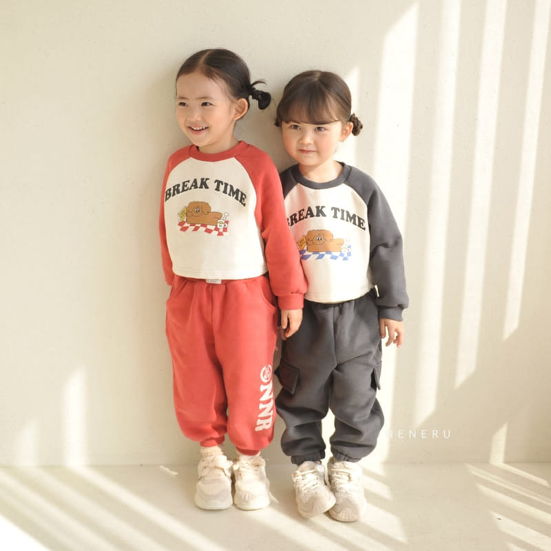 Neneru - Korean Baby Fashion - #babyboutique - Lol Crop Raglan Tee