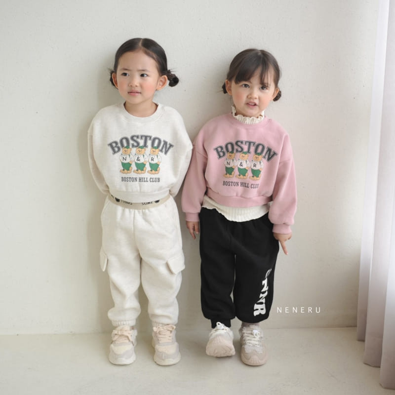 Neneru - Korean Baby Fashion - #babyboutique - Boston Sweatshirt