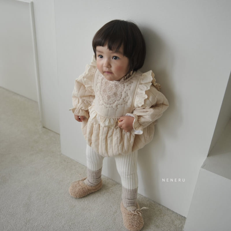 Neneru - Korean Baby Fashion - #babyboutique - The Rabbit Quilting Bodysuit - 10