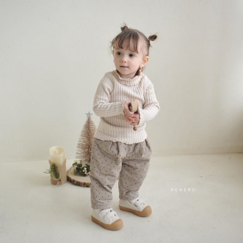 Neneru - Korean Baby Fashion - #babyboutiqueclothing - Circle Bonding Pants - 8