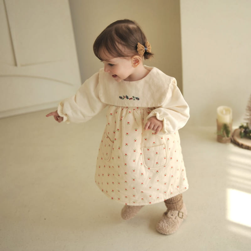 Neneru - Korean Baby Fashion - #babyboutiqueclothing - Tulip One-piece - 7