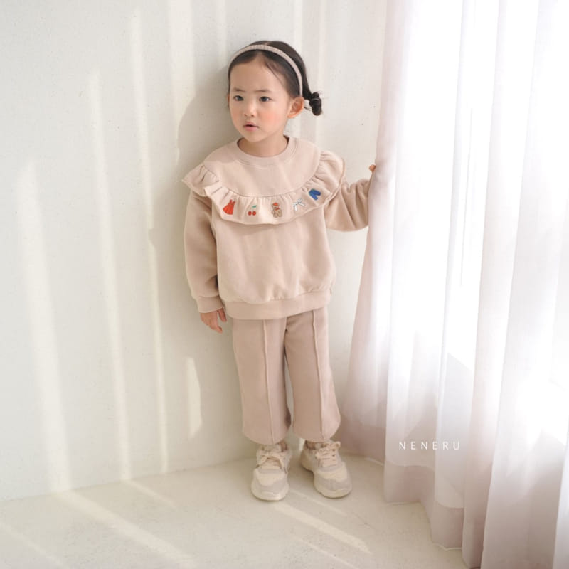 Neneru - Korean Baby Fashion - #babyboutique - Bear Cherry Tee - 4