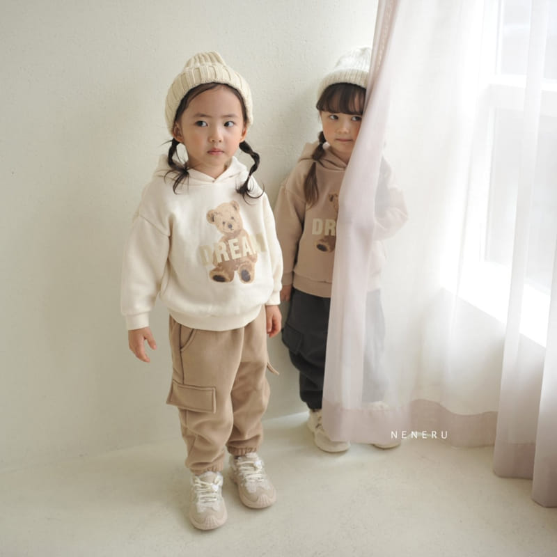 Neneru - Korean Baby Fashion - #babyclothing - Dream Bear Hoody Tee - 6