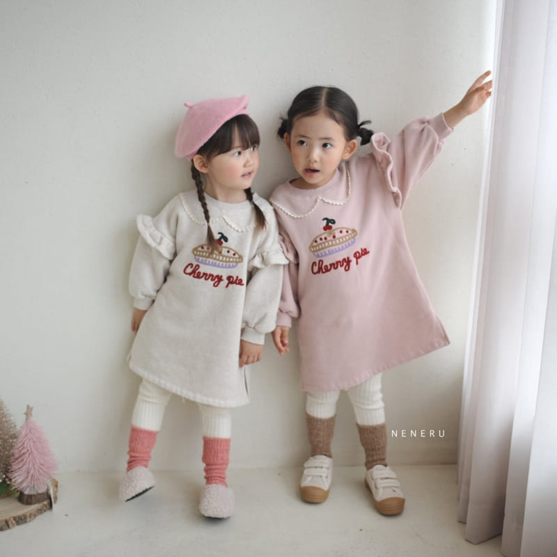 Neneru - Korean Baby Fashion - #babyfashion - Cherry Pie One-piece