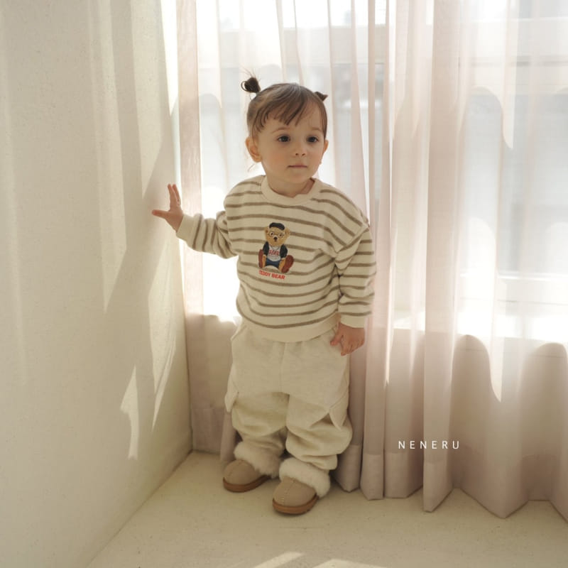 Neneru - Korean Baby Fashion - #babyfashion - Teddy St Sweatshirt - 9