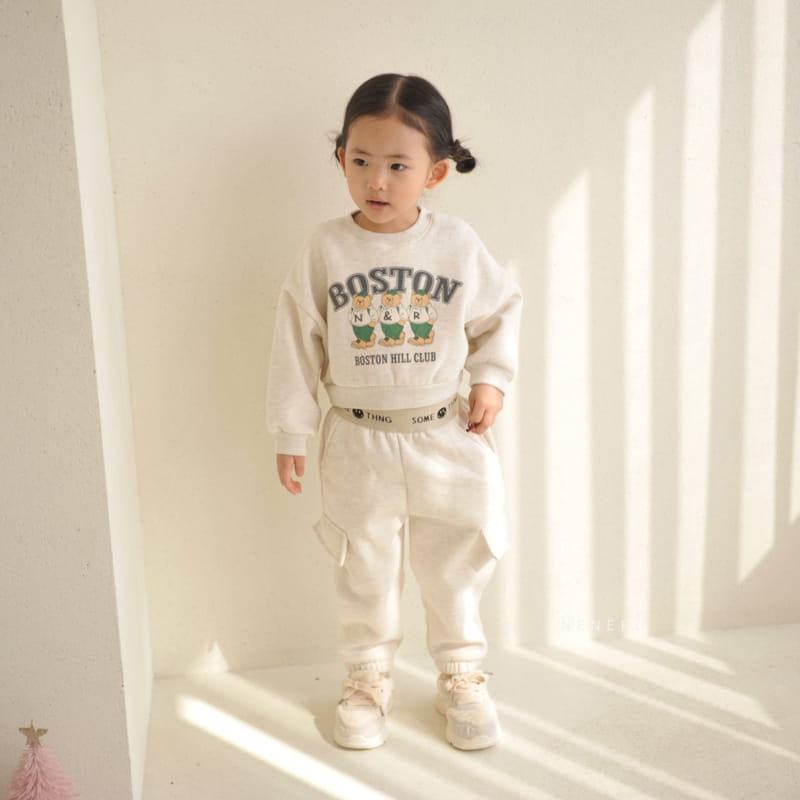 Neneru - Korean Baby Fashion - #babyclothing - Boston Sweatshirt - 4