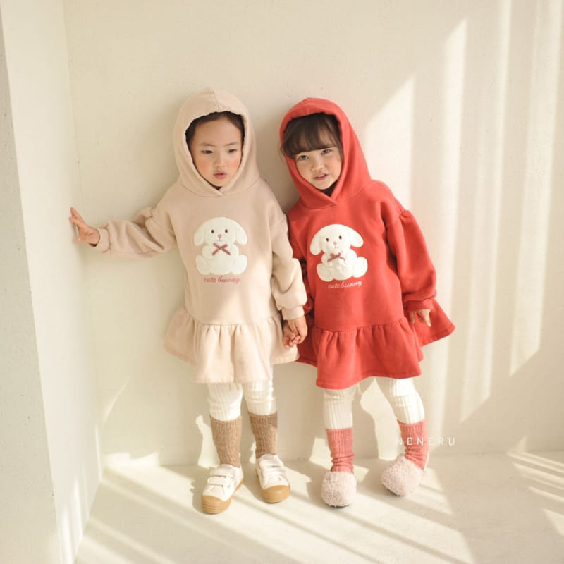 Neneru - Korean Baby Fashion - #babyfever - Cuty Hoody One-piece