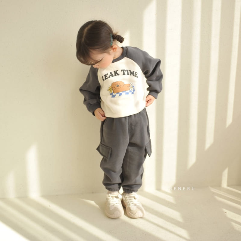 Neneru - Korean Baby Fashion - #babygirlfashion - Lol Crop Raglan Tee - 7