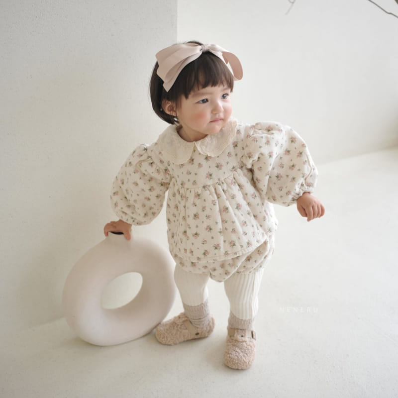 Neneru - Korean Baby Fashion - #babygirlfashion - Kate Bloomer Set