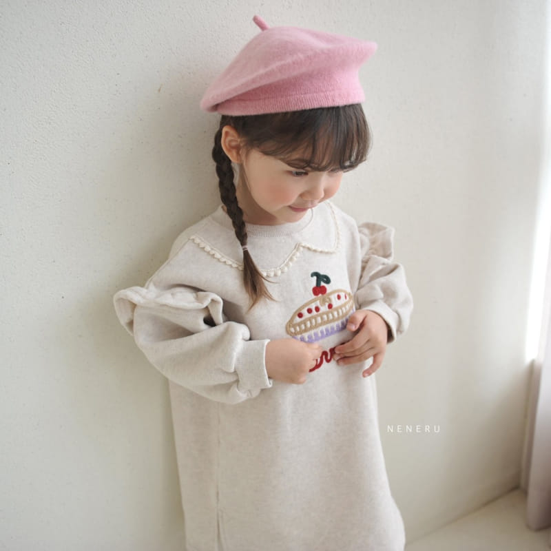 Neneru - Korean Baby Fashion - #babygirlfashion - Cherry Pie One-piece - 4