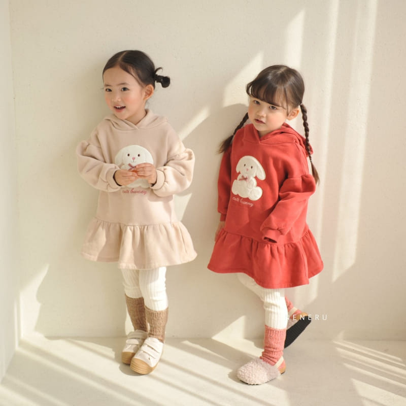 Neneru - Korean Baby Fashion - #babylifestyle - Cuty Hoody One-piece - 3