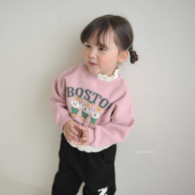 Neneru - Korean Baby Fashion - #babylifestyle - Boston Sweatshirt - 7