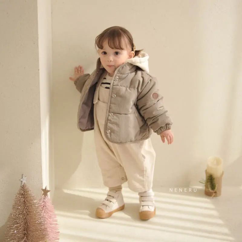 Neneru - Korean Baby Fashion - #babyoninstagram - Simply Padding Jacket - 8